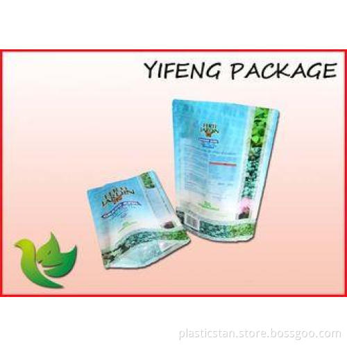 Chemical Fertilizer Plastic Stand Up Pouches With Zip Lock